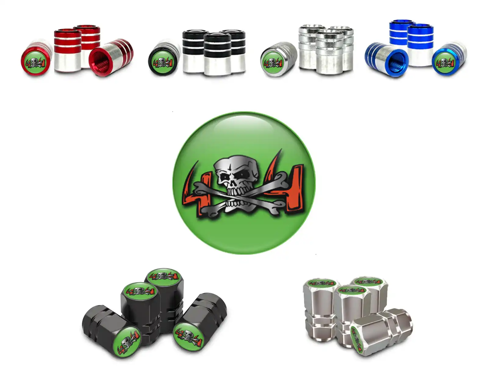 Wheel Valve Stem Caps for SUVs Energy